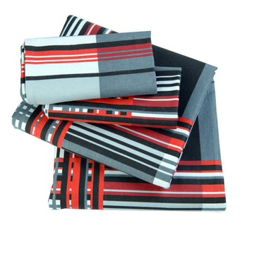 BHT Flannel 100% Cotton Bed Sheet Set