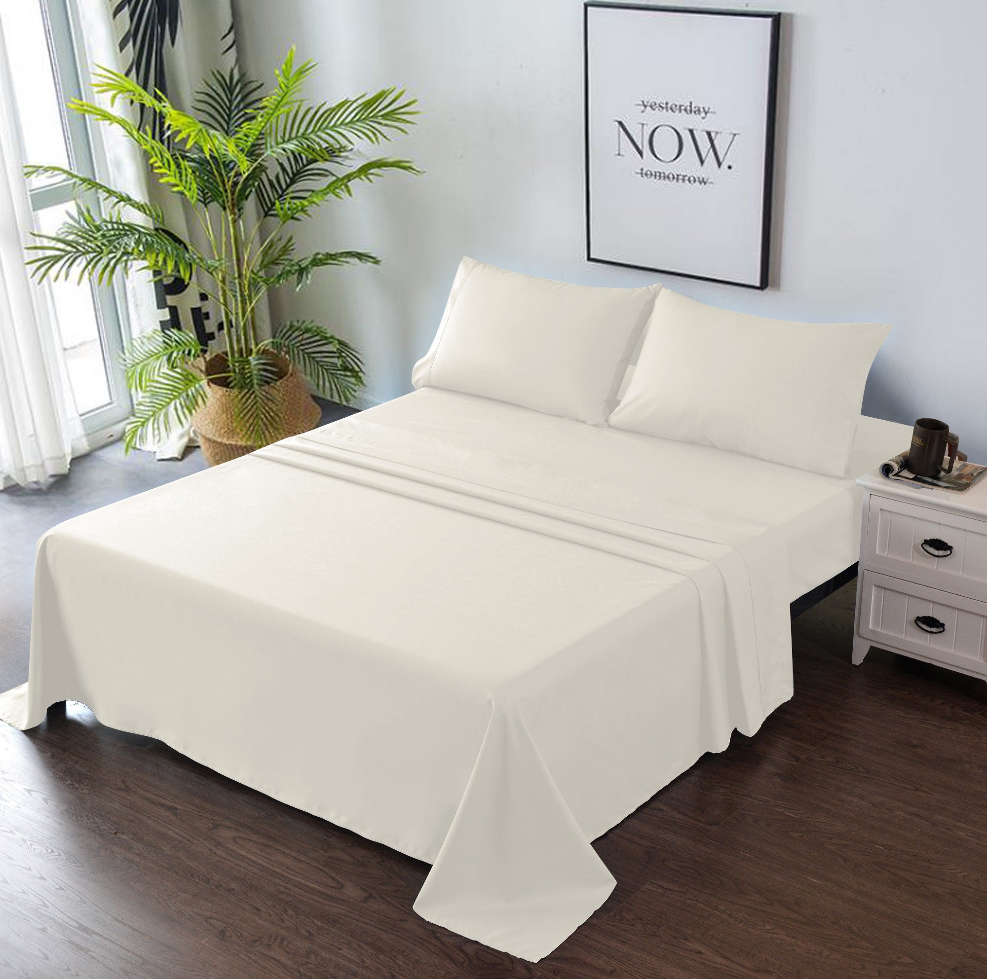 BHT Microfiber Bed Sheet Set